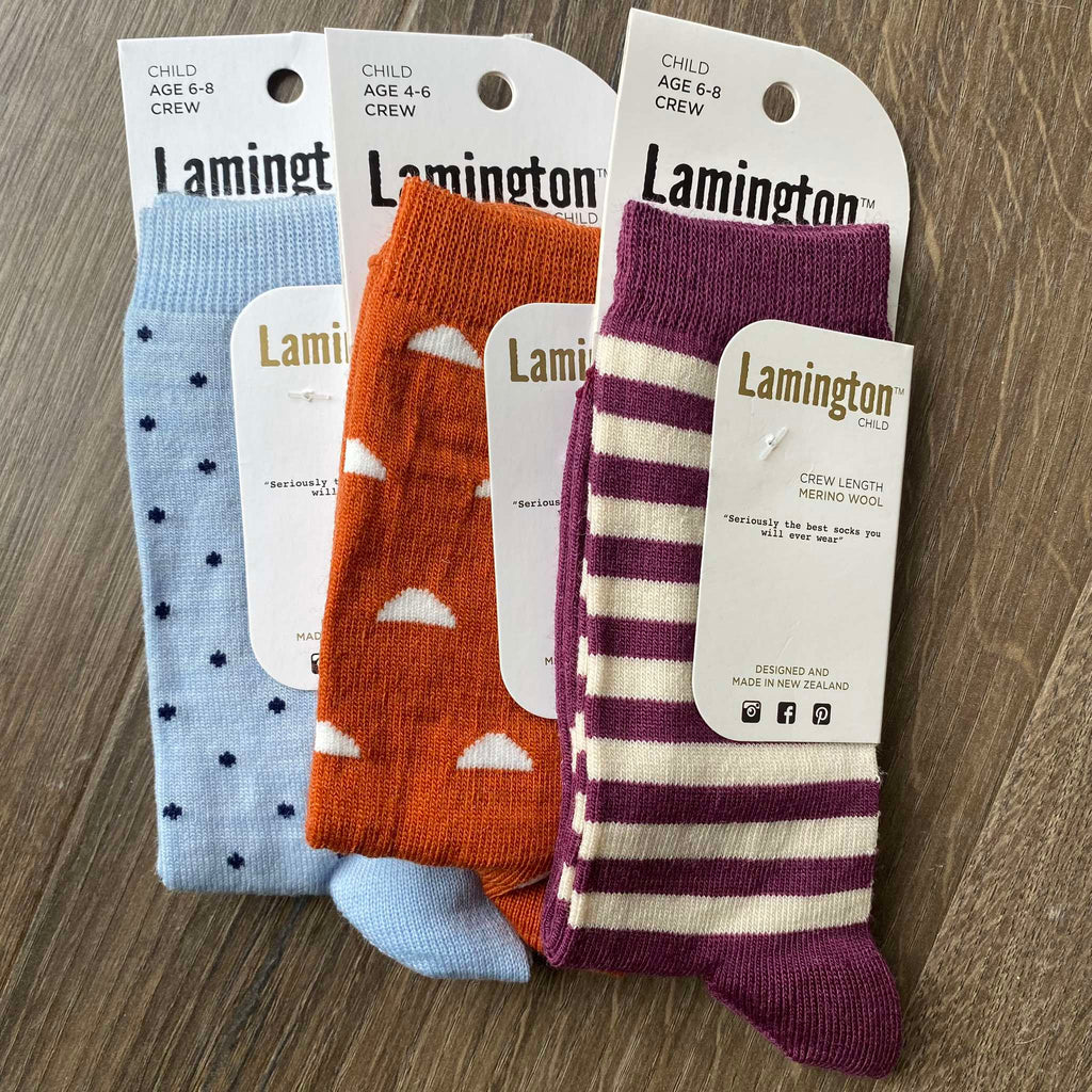 Bundle #3 - Lamington Socks 6-8 years