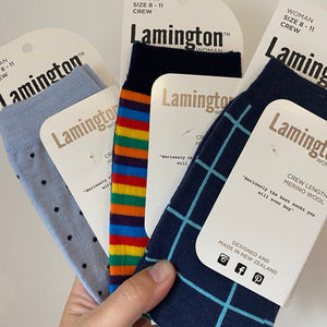 Bundle #1 - Lamington Socks Woman 8-11 Crew