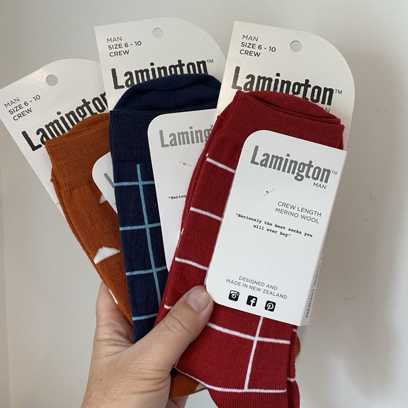 Bundle #2 - Lamington Socks Man 6-10 Crew
