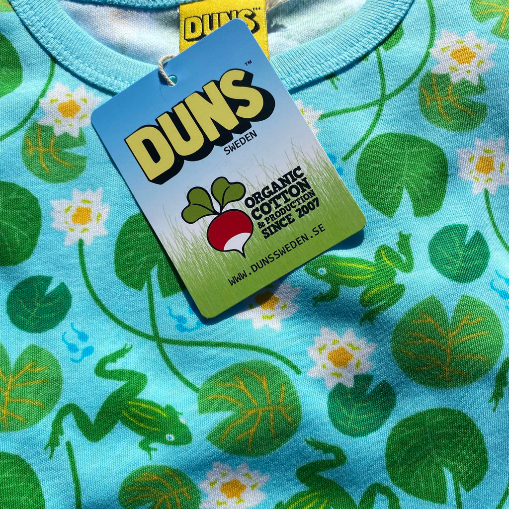 Water Lilies Long Sleeve Skater Dress (5 - 12 years)