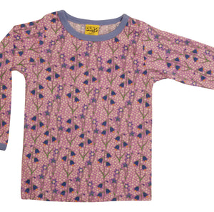 Bluebells (Light Purple) Long Sleeve Top (5-8 & 11-12 years)