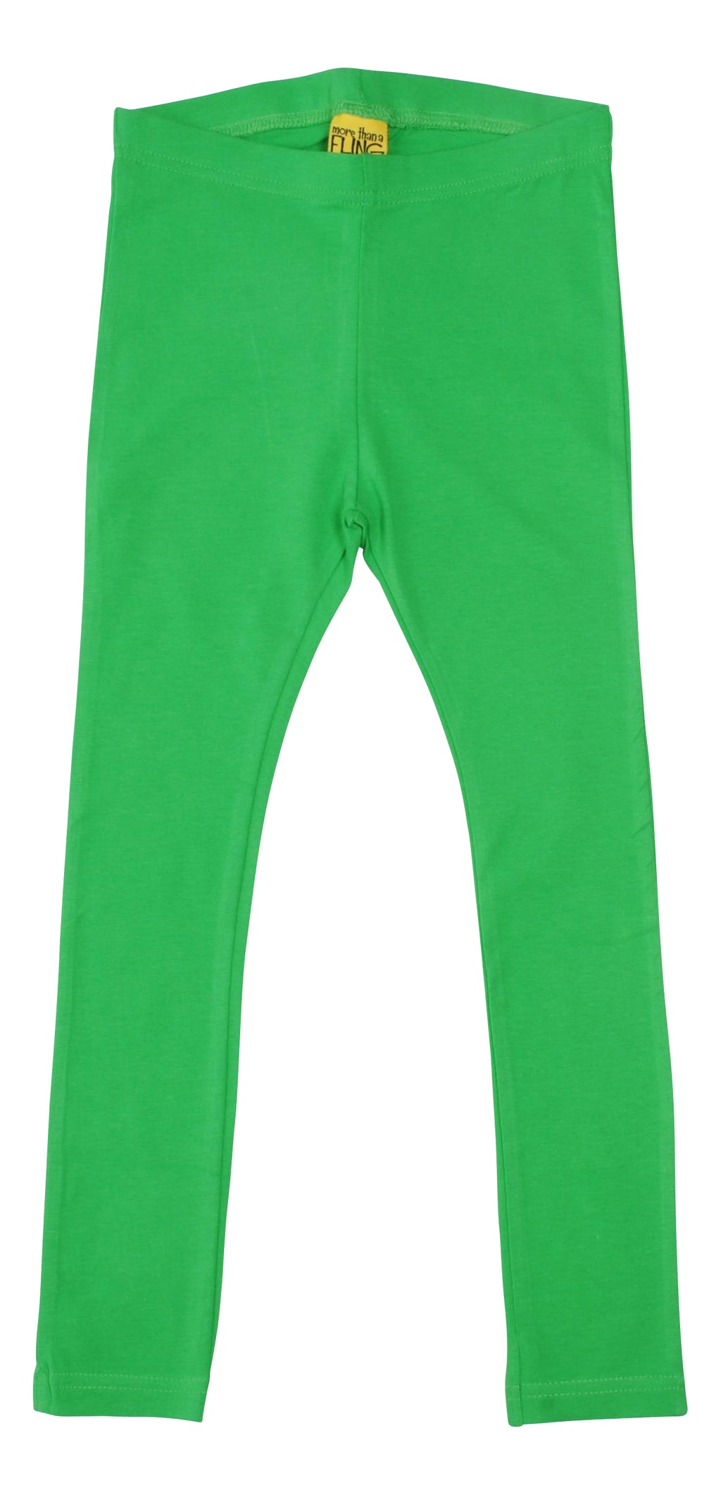 Classic Green/Kākāriki Leggings (2-4 & 10-14 years)