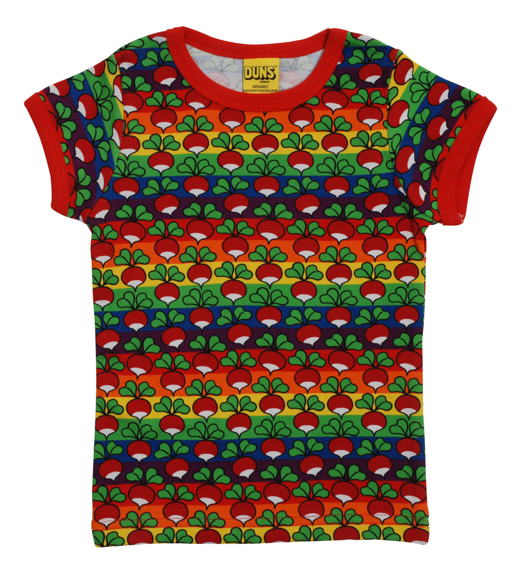 Radish - Bold Stripe - Short Sleeve Top (6 - 9 years)