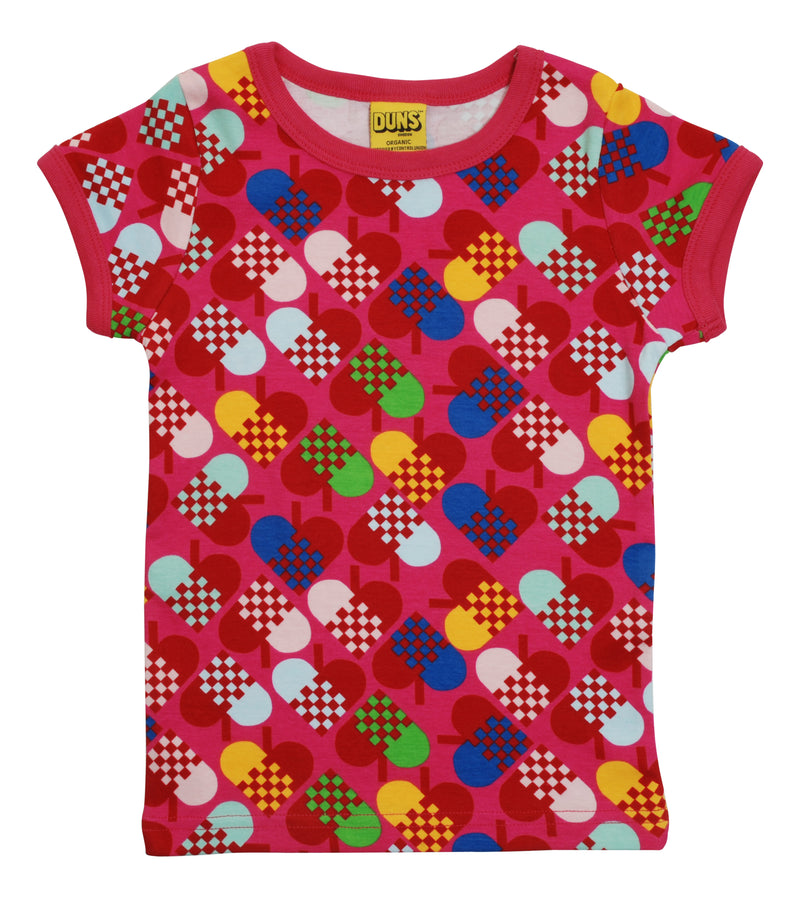 Hearts Short Sleeve Top (4 - 12 years)