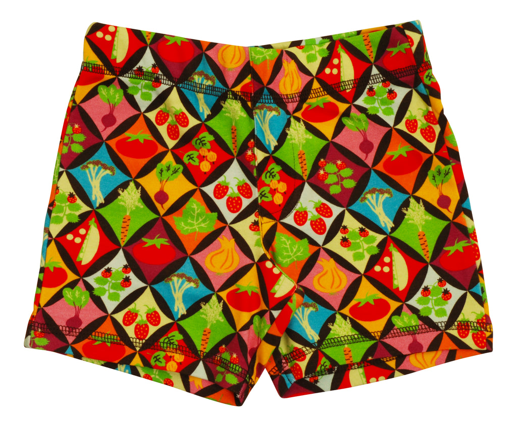 Harlequin Veggies Shorts (4-14years)