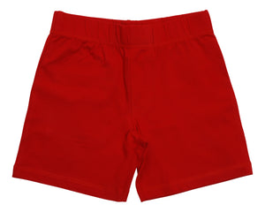 Tango Red/Whero Shorts (4-14 years)