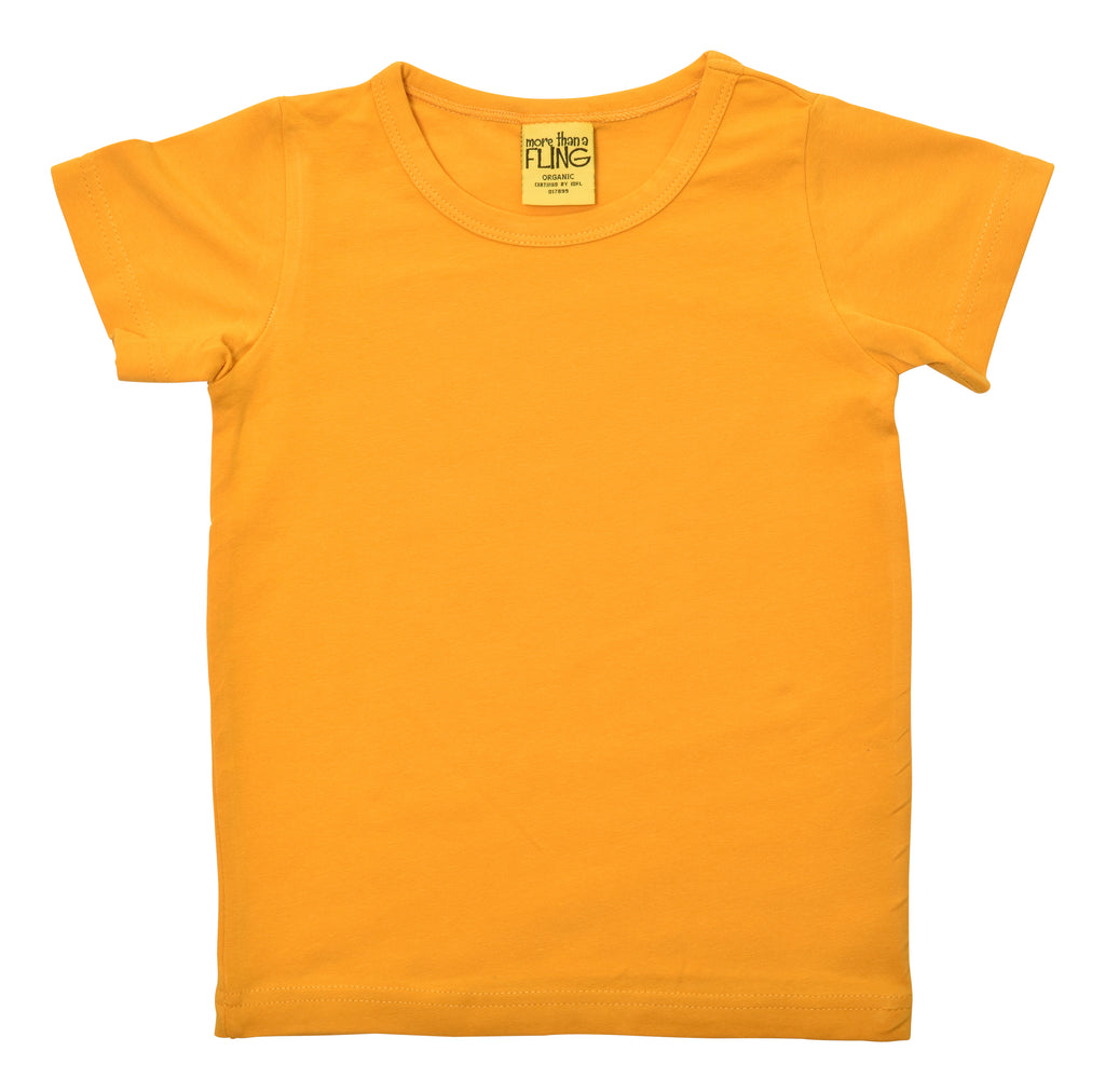 Mineral Yellow Tee (4 -14 years)