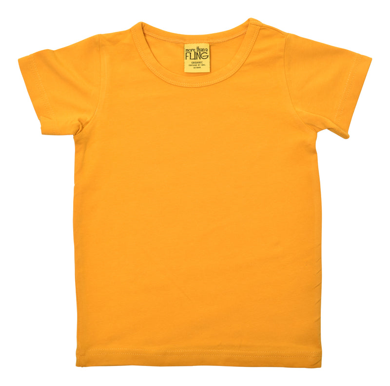 Mineral Yellow Tee (4 -14 years)