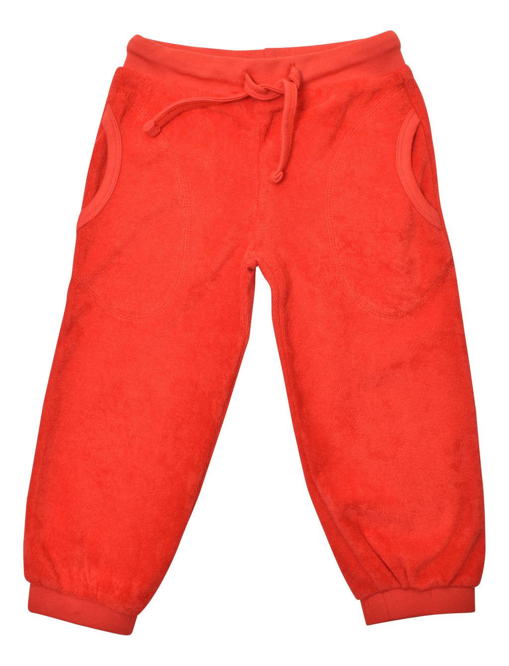 Pomeranian Red Terry Trousers (5-12 years)