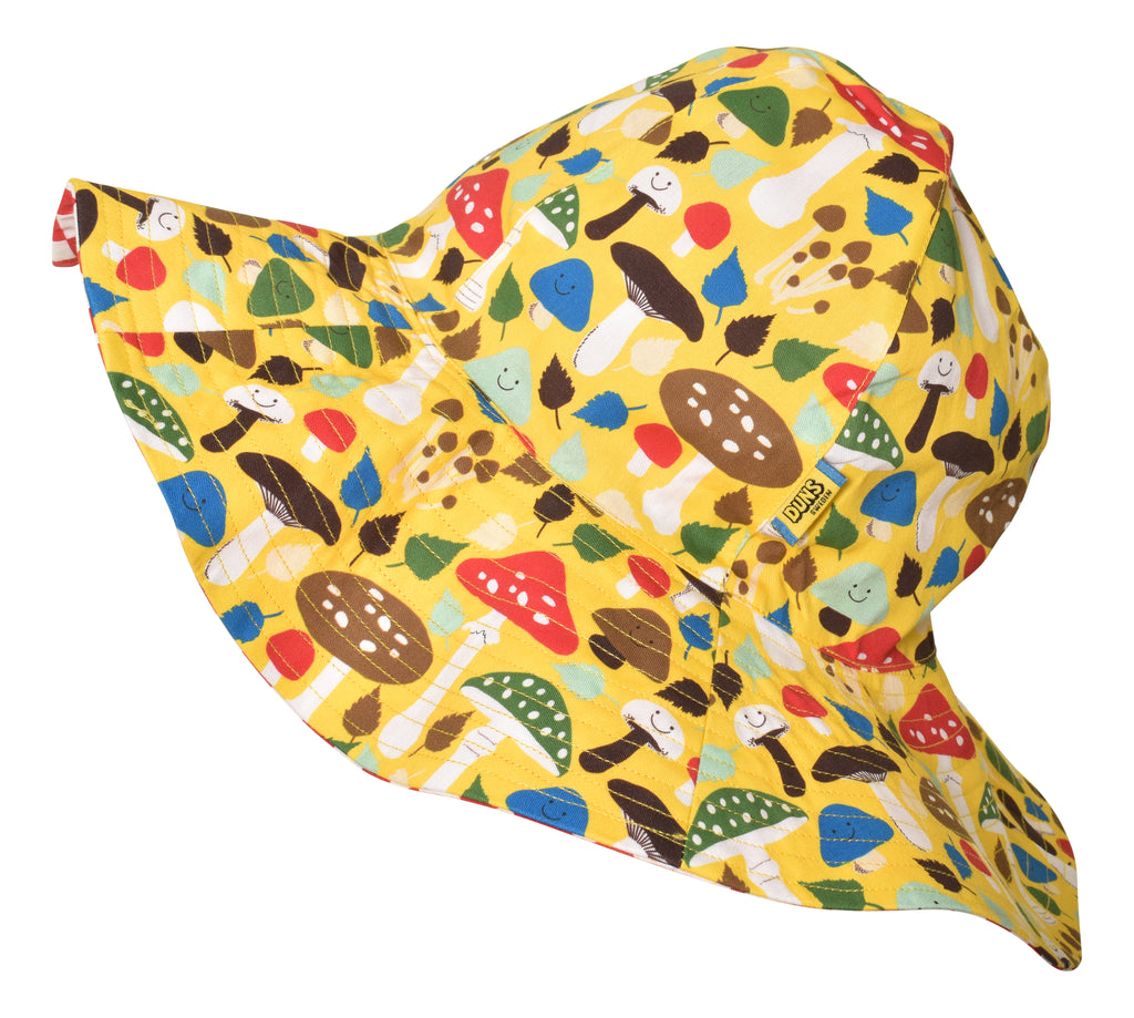 Mushroom Yellow Sunhat (1-10 years plus)