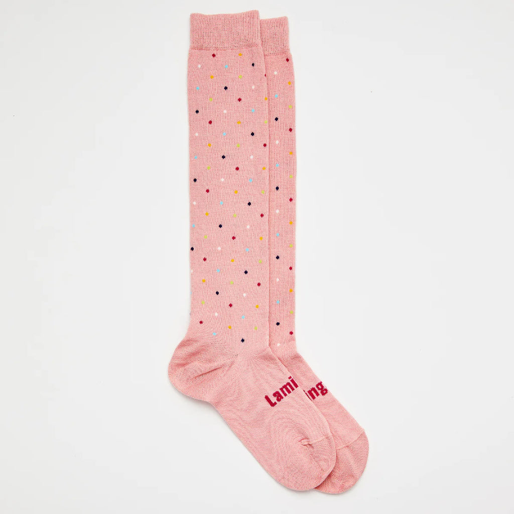 Hundreds & Thousands Knee-High Merino Socks (Newborn-12 years)