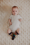 Jester Knee-High Merino Socks (NB-3 months)