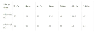 Peripatus Tee (4, 8, 10, 12 & 14 years)