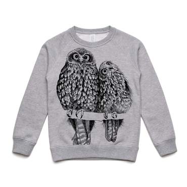 Ruru (Grey Marle) Sweatshirt (4-12 years)