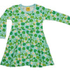 Water Lilies Long Sleeve Skater Dress (5 - 12 years)
