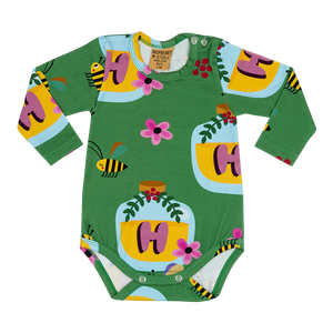 Hi Honey! Long-Sleeve Bodysuit (4-18 months)