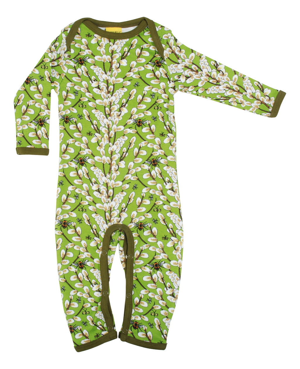 Willow Greenery Long Leg Lap-Neck Suit (6-24 months)