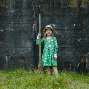 Rainbow Sheep - Long-Sleeve Babydoll Style Dress (8 years)