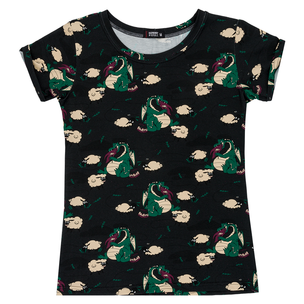 Veggie Dragon TEEN/ADULT Short-Sleeve T-Shirt - L/XL