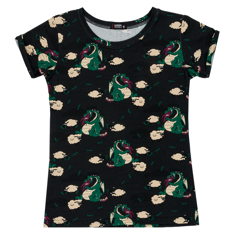 Veggie Dragon TEEN/ADULT Short-Sleeve T-Shirt - L/XL