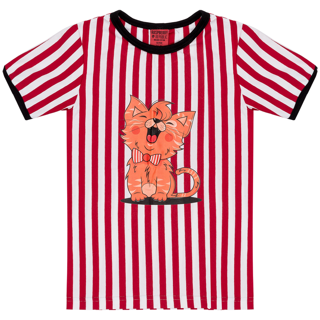 Meow Meow Short-Sleeve T-Shirt (3-5 & 7-9 years)