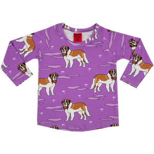 St Bernard (Purple) Top (18 months - 3 years & 9-11 years)