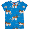 St Bernard (Blue) Short-Sleeve T-Shirt (18 months - 5 years and 9 - 11 years)