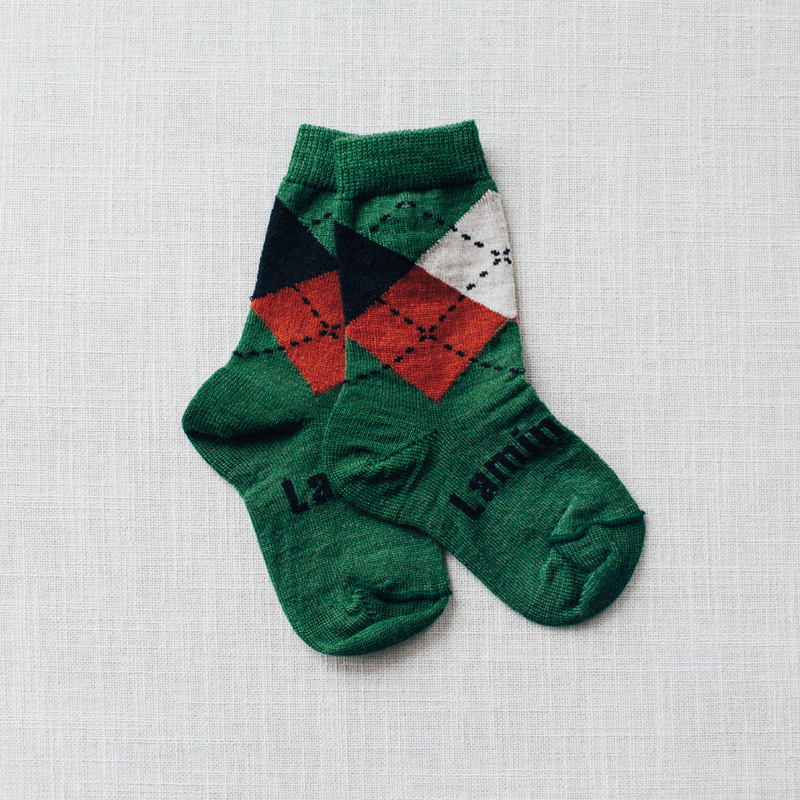 Yule Merino Socks (NB - 9 months)