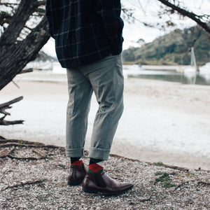 Yule Merino Socks (NB - 9 months)