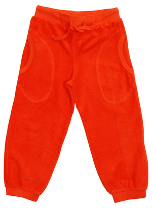 Cherry Tomato Terry Trousers (4-13 years)