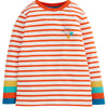 Mylor Striped Top - Tiger Orange (2-3 years)